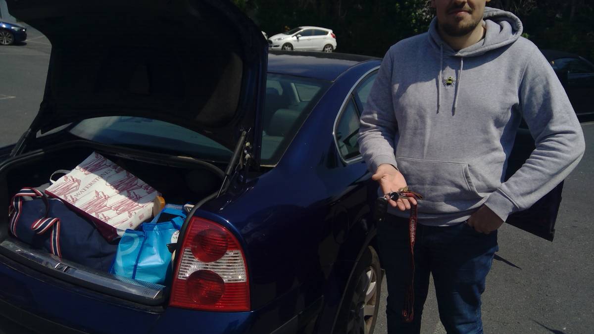 Car Keys Locked in Boot, Carmarthen